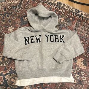 Zara Kids New York Sweatshirt Hoodie